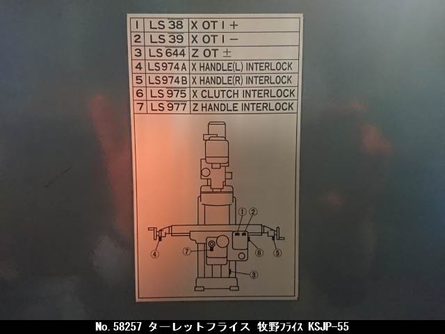 フライス盤｜ラム・ターレットフライス｜中古機械｜大沼機工